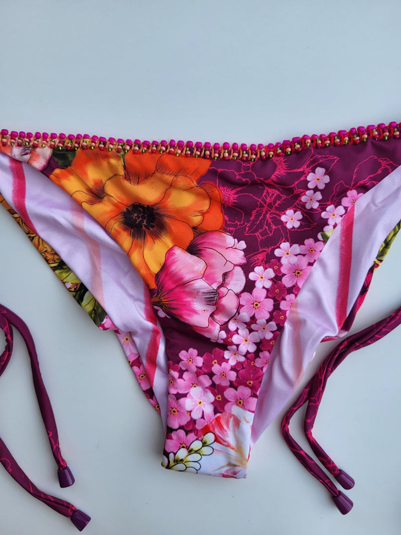 BIKINI GARDENIA BURGUNDY